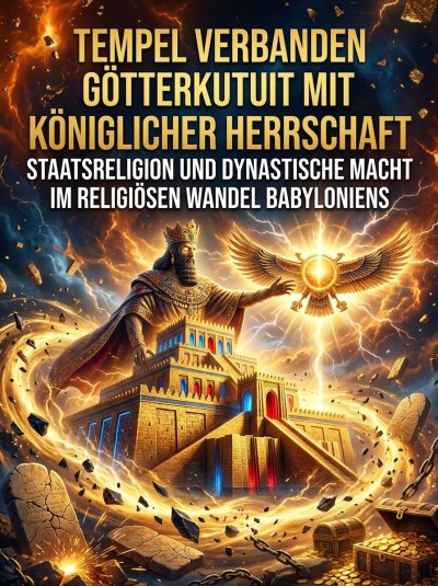 'Cover von Tempel verbanden Götterkult mit königlicher Herrschaft'-Cover