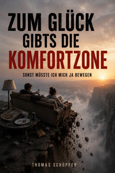 'Cover von Zum Glück gibts die Komfortzone'-Cover