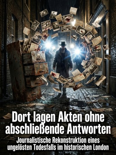 'Cover von Dort lagen Akten ohne abschließende Antworten'-Cover