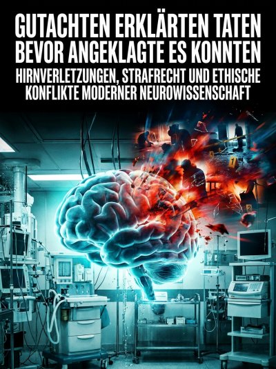 'Cover von Gutachten erklärten Taten bevor Angeklagte es konnten'-Cover