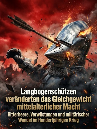 'Cover von Langbogenschützen veränderten das Gleichgewicht mittelalterlicher Macht'-Cover