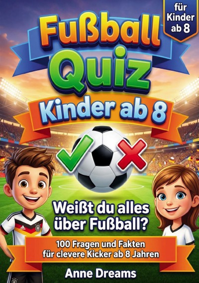 'Cover von Fussball Quiz Kinder ab 8'-Cover