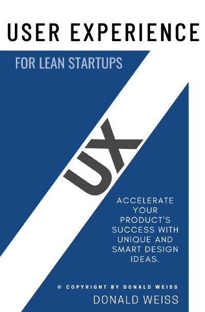 'Cover von UX “User Experience” for Lean Startups:::'-Cover