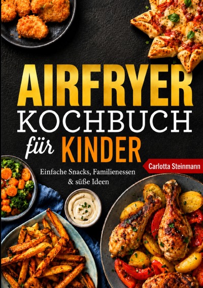 'Cover von Airfryer Kochbuch für Kinder'-Cover