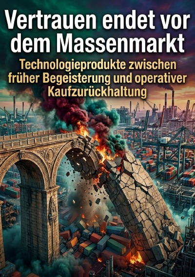 'Cover von Vertrauen endet vor dem Massenmarkt'-Cover