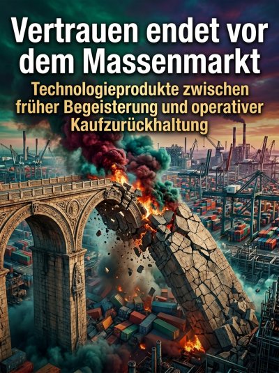 'Cover von Vertrauen endet vor dem Massenmarkt'-Cover
