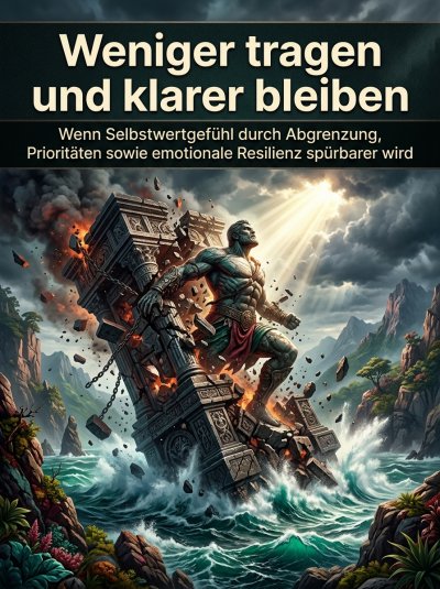 'Cover von Weniger tragen und klarer bleiben'-Cover