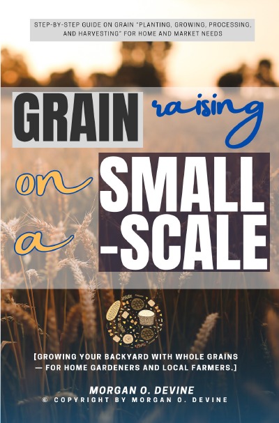 'Cover von Grain Raising on a Small-Scale:::'-Cover
