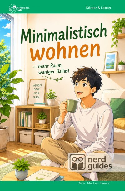 'Cover von Minimalistisch wohnen – Mehr Raum, weniger Ballast'-Cover