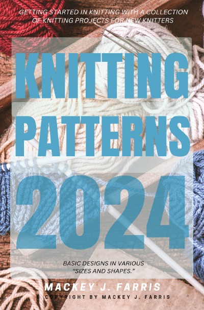 'Cover von Knitting Patterns 2024:'-Cover