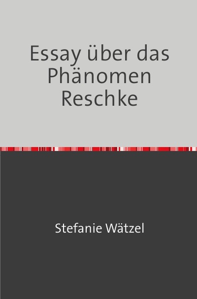 'Cover von Essay über das Phänomen Reschke'-Cover