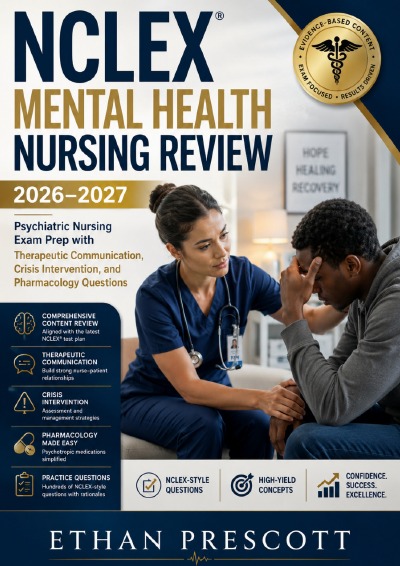 'Cover von NCLEX Mental Health Nursing Review 2026–2027'-Cover