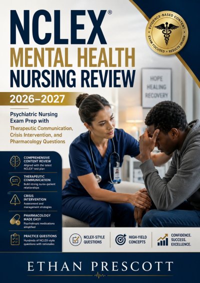 'Cover von NCLEX Mental Health Nursing Review 2026–2027'-Cover