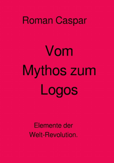 'Cover von Vom Mythos zum Logos'-Cover