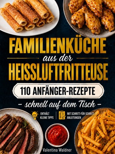 'Cover von Familienküche aus der Heißluftfritteuse'-Cover