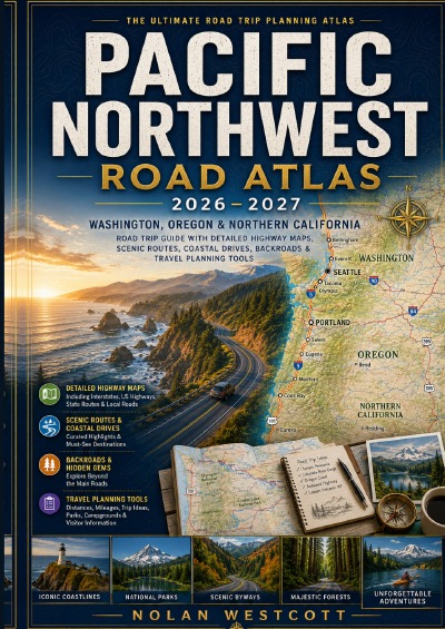 'Cover von Pacific Northwest Road Atlas 2026-2027'-Cover