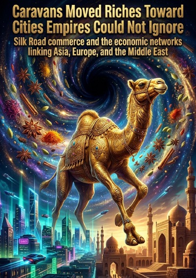 'Cover von Caravans Moved Riches Toward Cities Empires Could Not Ignore'-Cover
