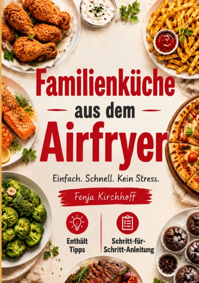 'Cover von Familienküche aus dem Airfryer'-Cover