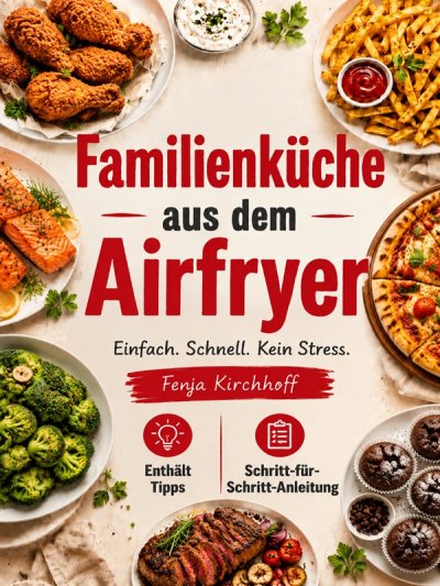 'Cover von Familienküche aus dem Airfryer'-Cover