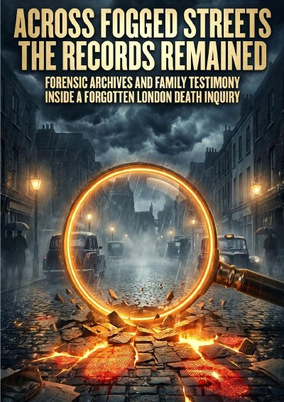 'Cover von Across Fogged Streets the Records Remained'-Cover