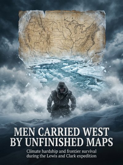 'Cover von Men Carried West by Unfinished Maps'-Cover