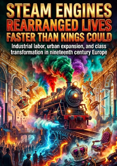 'Cover von Steam Engines Rearranged Lives Faster Than Kings Could'-Cover