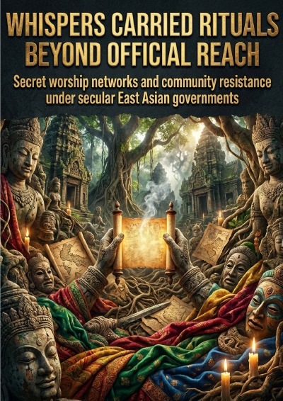 'Cover von Whispers Carried Rituals Beyond Official Reach'-Cover