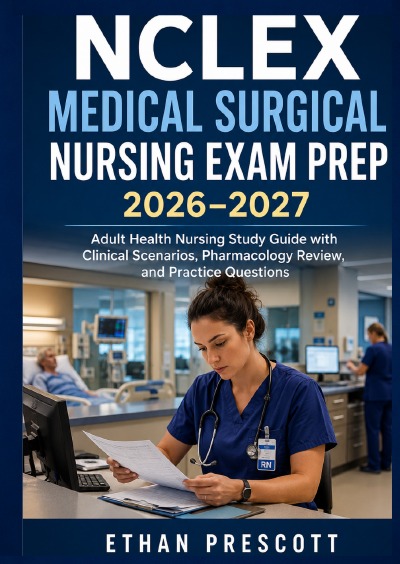 'Cover von NCLEX Medical Surgical Nursing Exam Prep 2026–2027'-Cover