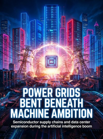 'Cover von Power Grids Bent Beneath Machine Ambition'-Cover