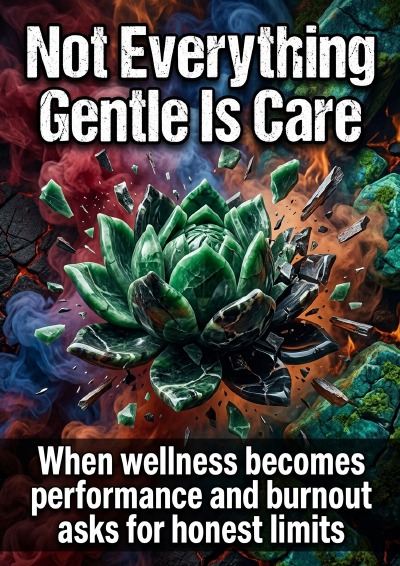 'Cover von Not Everything Gentle Is Care'-Cover