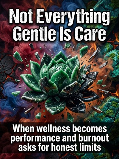'Cover von Not Everything Gentle Is Care'-Cover