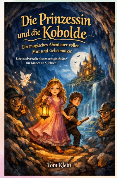 'Cover von Die Prinzessin und die Kobolde – Ein magisches Abenteuer voller Mut und Geheimnisse'-Cover