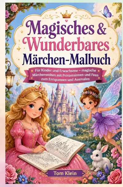 'Cover von Magisches & Wunderbares Märchen-Malbuch'-Cover