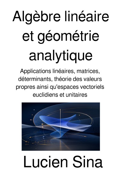 'Cover von Algèbre linéaire et géométrie analytique'-Cover