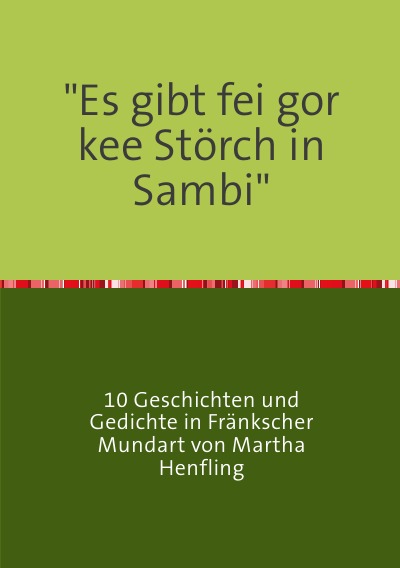 'Cover von „Es gibt fei gor kee Störch in Sambi“'-Cover
