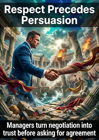'Cover von Respect Precedes Persuasion'-Cover