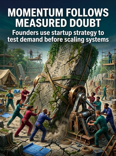 'Cover von Momentum Follows Measured Doubt'-Cover