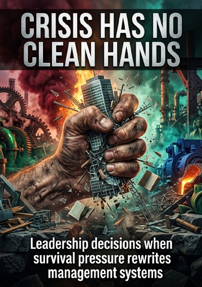 'Cover von Crisis Has No Clean Hands'-Cover