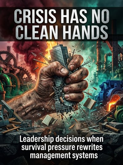 'Cover von Crisis Has No Clean Hands'-Cover
