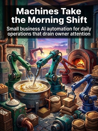 'Cover von Machines Take the Morning Shift'-Cover