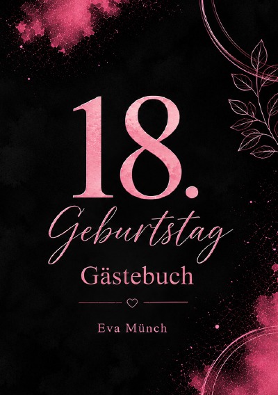 'Cover von Gästebuch 18. Geburtstag'-Cover