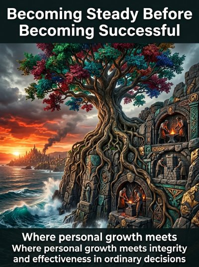 'Cover von Becoming Steady Before Becoming Successful'-Cover