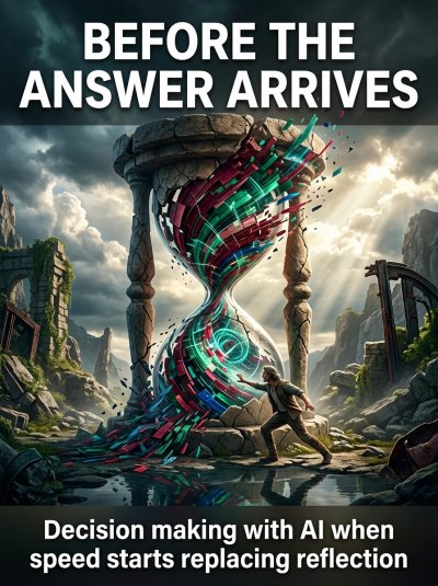 'Cover von Before the Answer Arrives'-Cover
