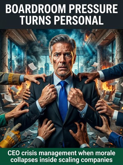 'Cover von Boardroom Pressure Turns Personal'-Cover