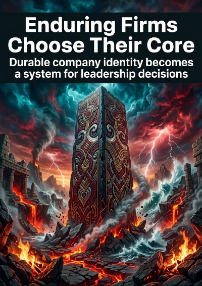 'Cover von Enduring Firms Choose Their Core'-Cover