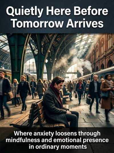 'Cover von Quietly Here Before Tomorrow Arrives'-Cover