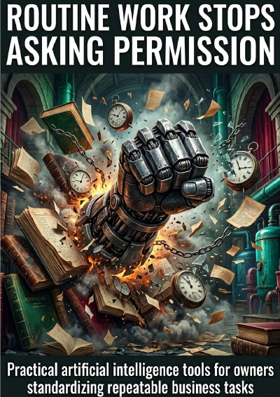 'Cover von Routine Work Stops Asking Permission'-Cover