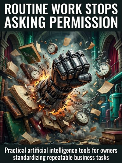 'Cover von Routine Work Stops Asking Permission'-Cover