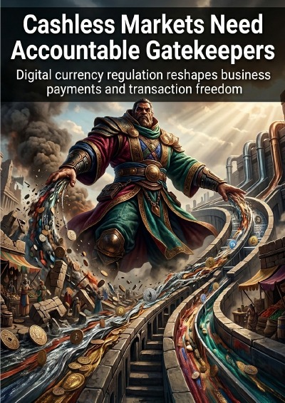 'Cover von Cashless Markets Need Accountable Gatekeepers'-Cover
