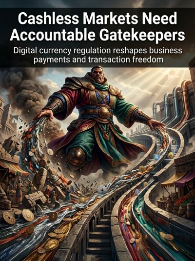 'Cover von Cashless Markets Need Accountable Gatekeepers'-Cover